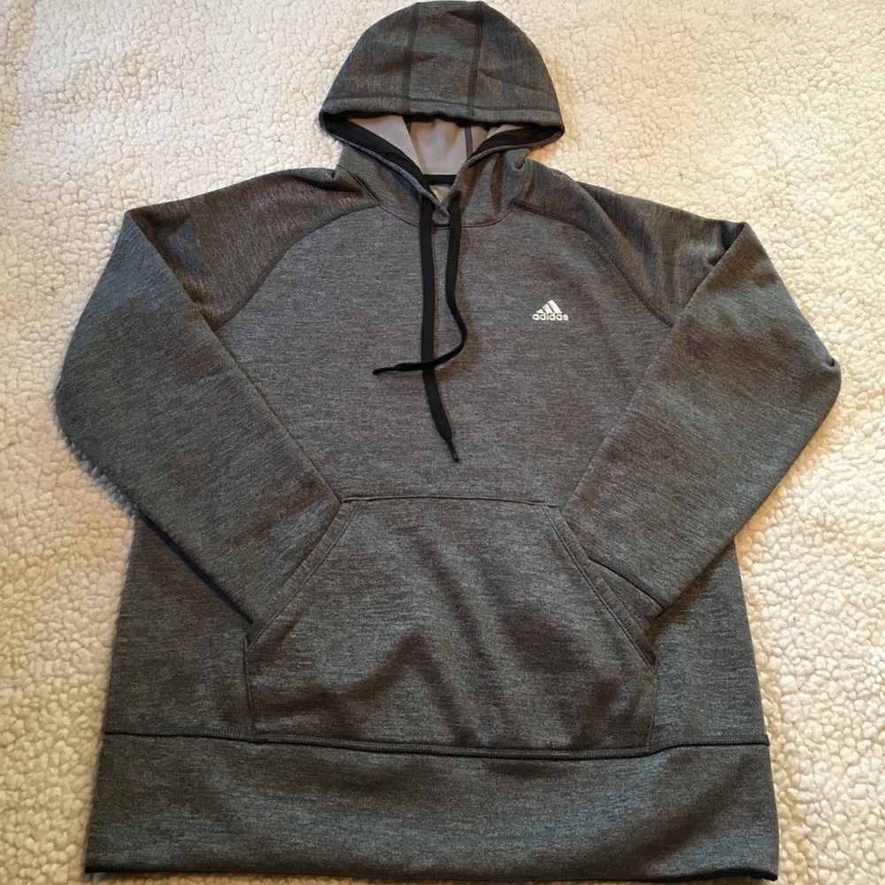 ADIDAS Climawarm Fleece Pull Over Hoodie SIZE M