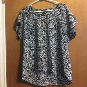 Style & Co Short Sleeve Blouse