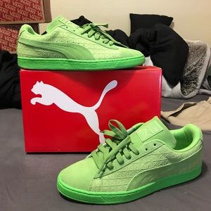 Puma Suede (Green Flash)