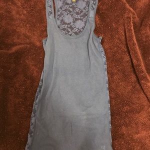 American eagle lace back tank top