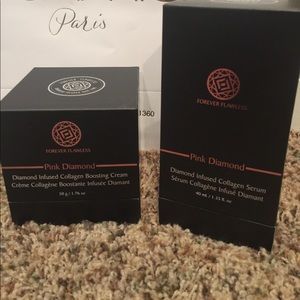 Forever Flawless Pink Diamond set