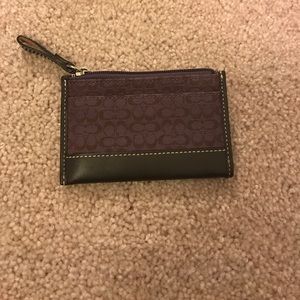 Coach card case