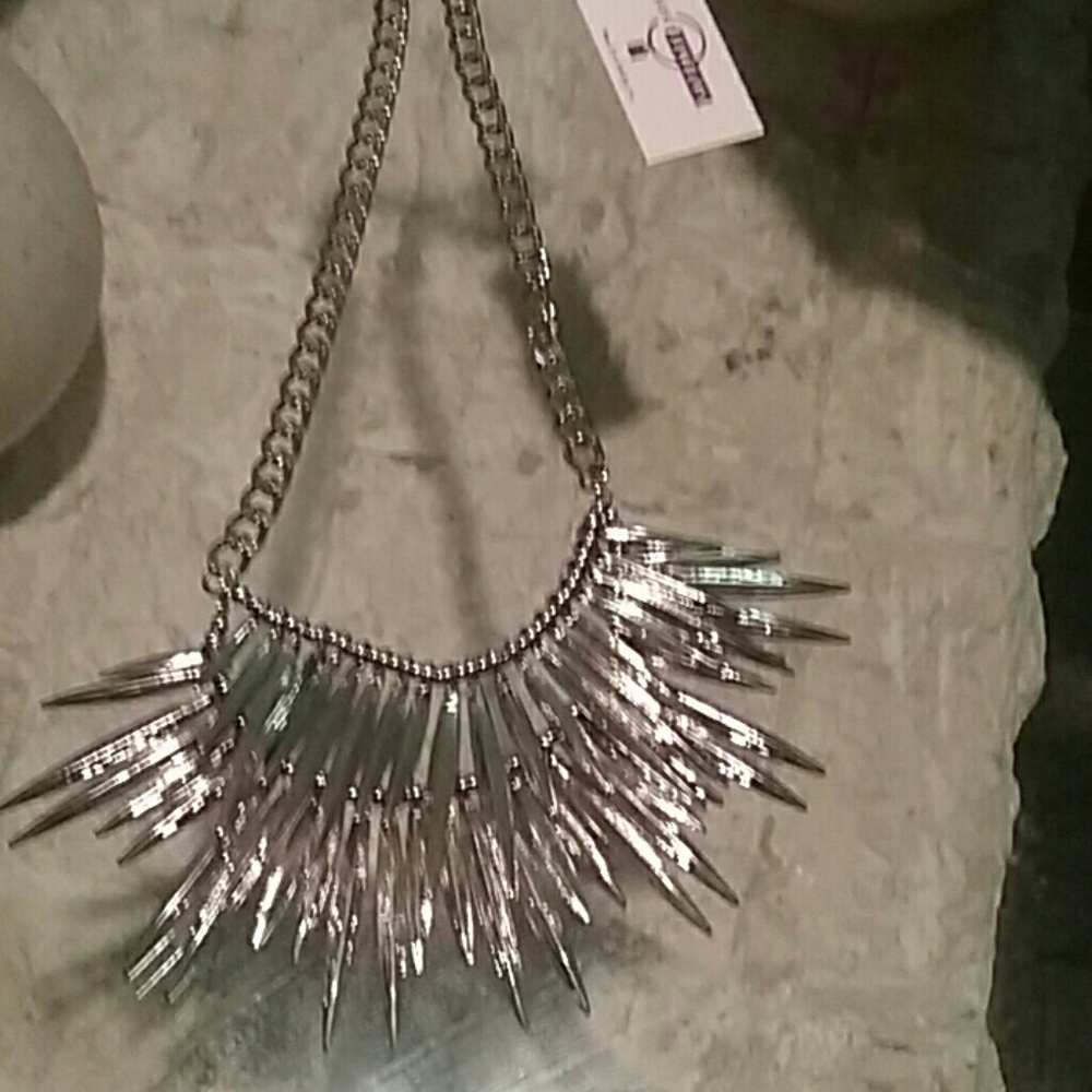 Silver Feather Necklace