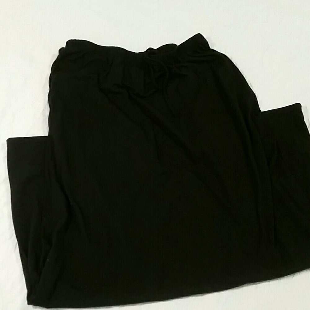 Black maxi skirt