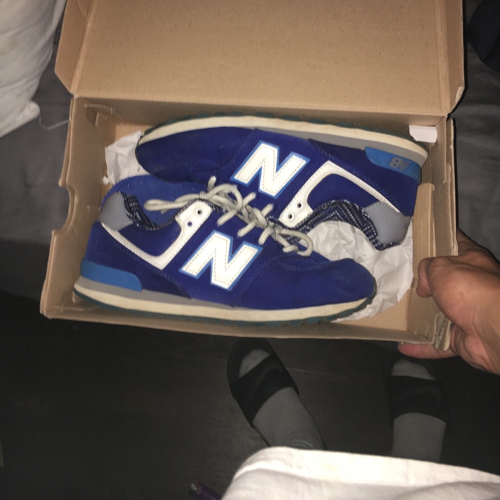New balance 574 blue