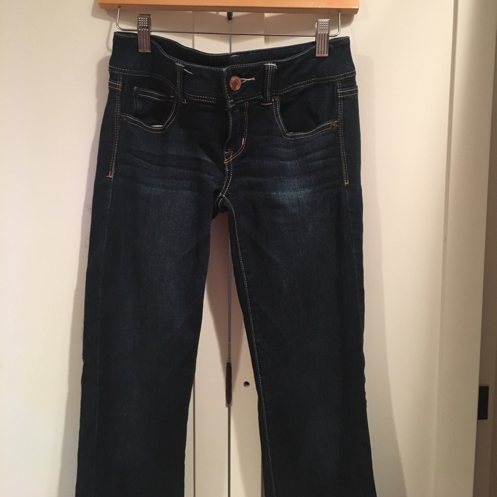 American Eagle slim bootcut jeans
