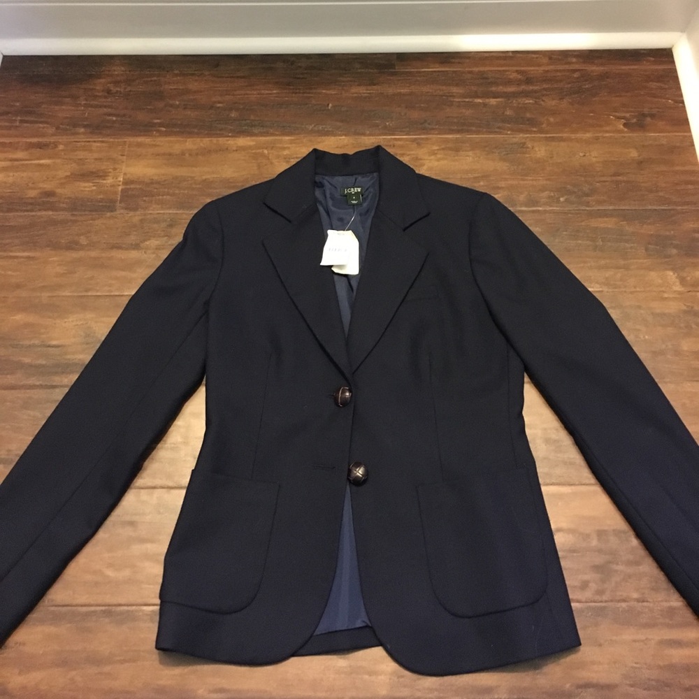 NWT - JCREW Navy Blazer - Size 2