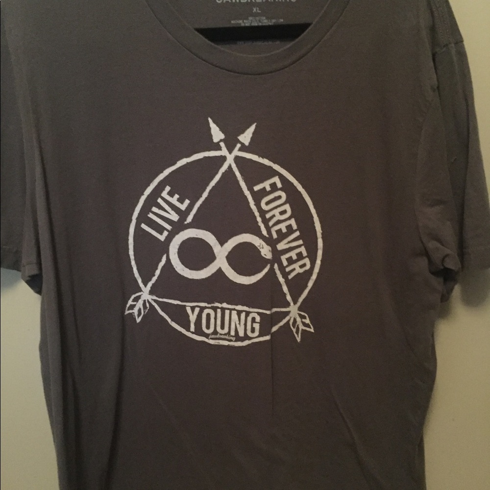 Jawbreaking Live Forever Young tee