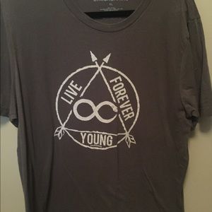 Jawbreaking Live Forever Young tee