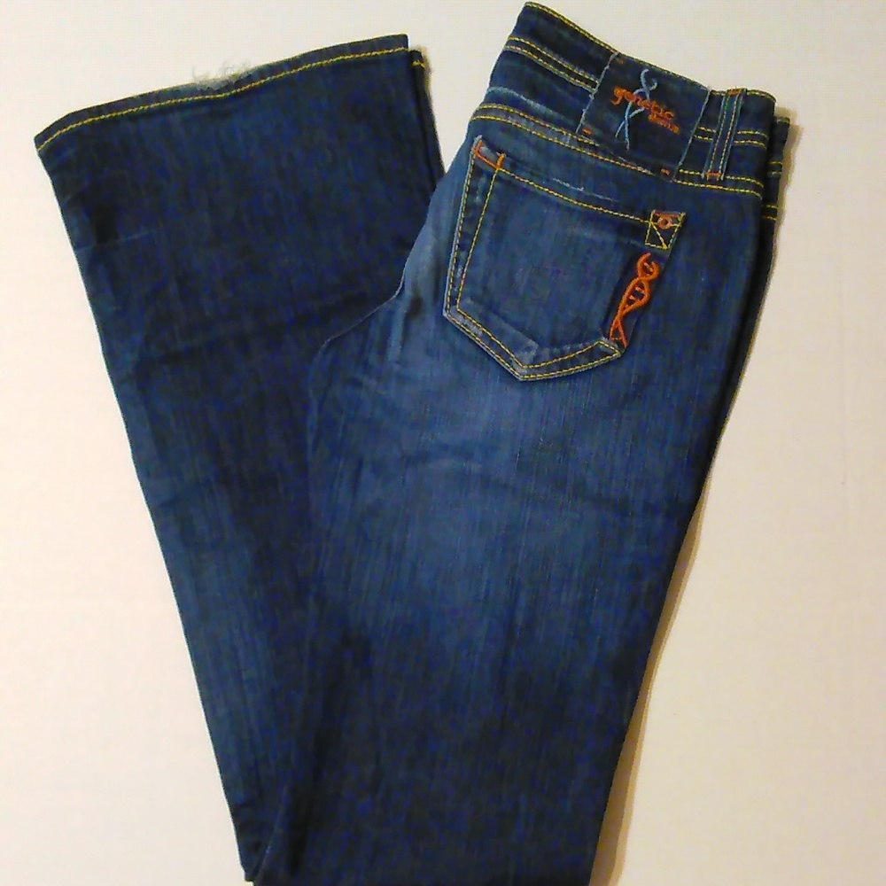 Genetic Denim Recessive Gene Stretch Flare Jeans