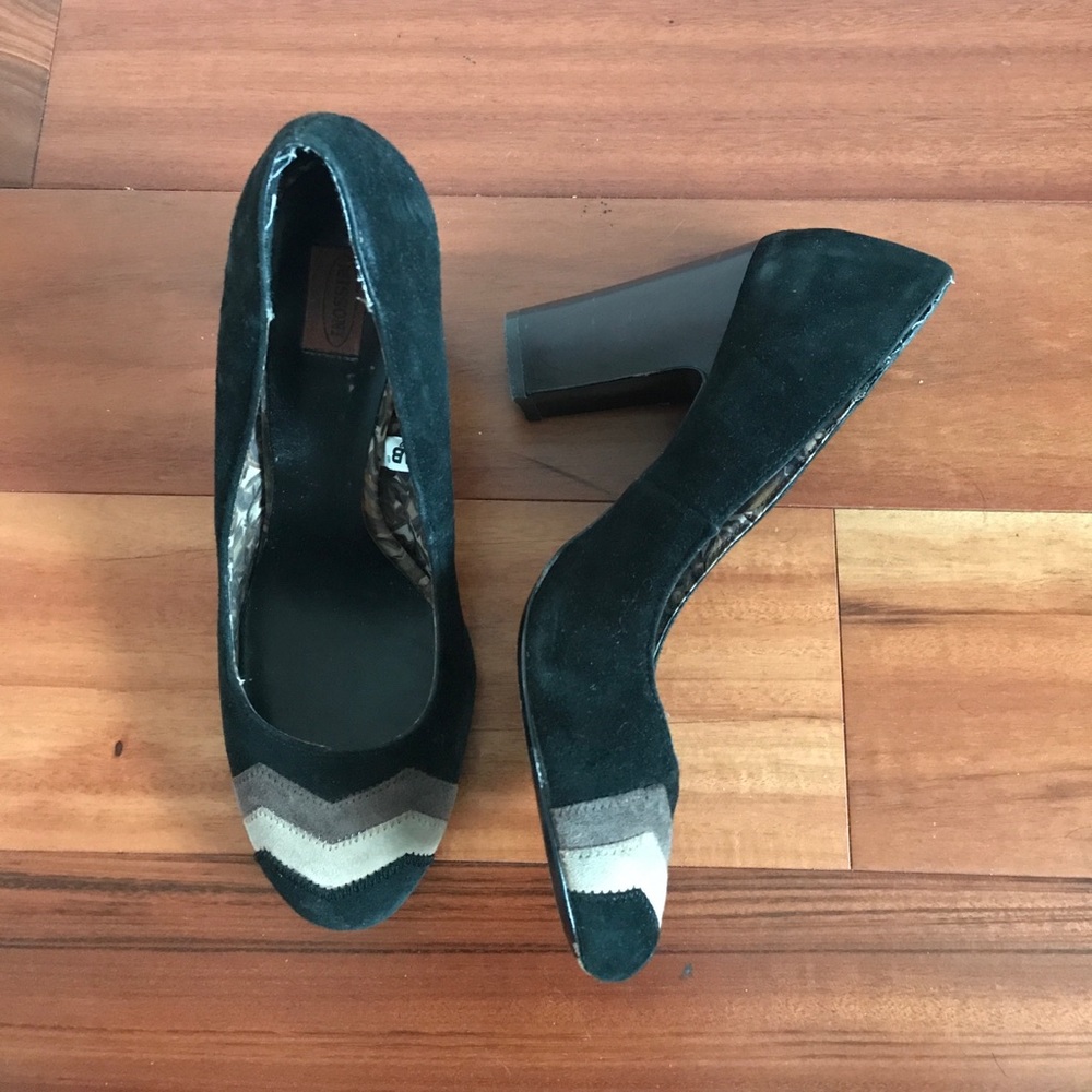 Missoni Suede Heels