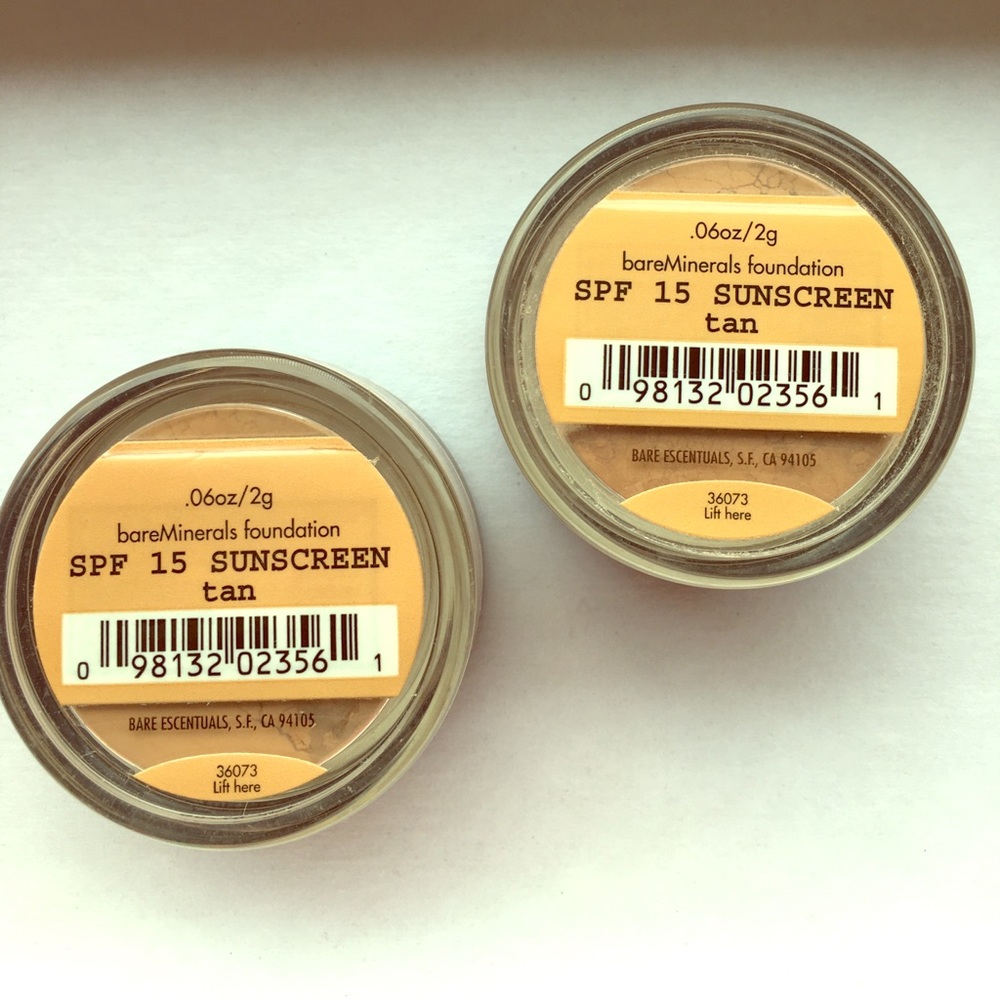 bareMinerals tan foundation