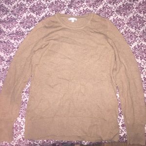 Size small, tan long sleeve from GAP