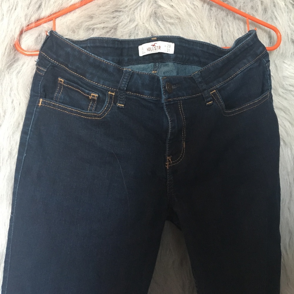 Hollister dark wash skinny jeans w29 L31