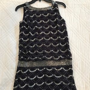 Sequin flapper dress
