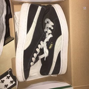 Puma suede jr black