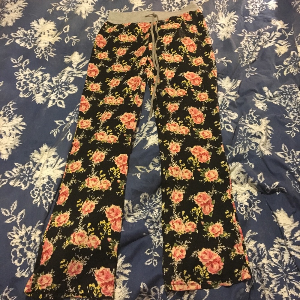Floral lounge pants