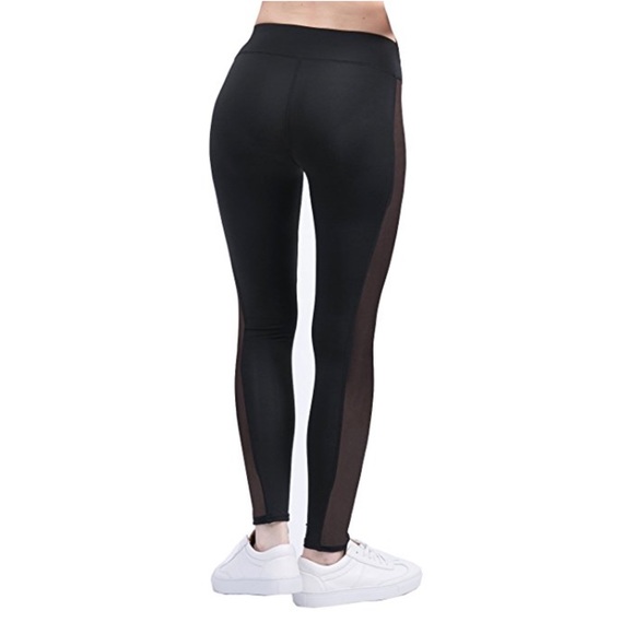 Sheer Sided Leggings - Picture 4 of 5