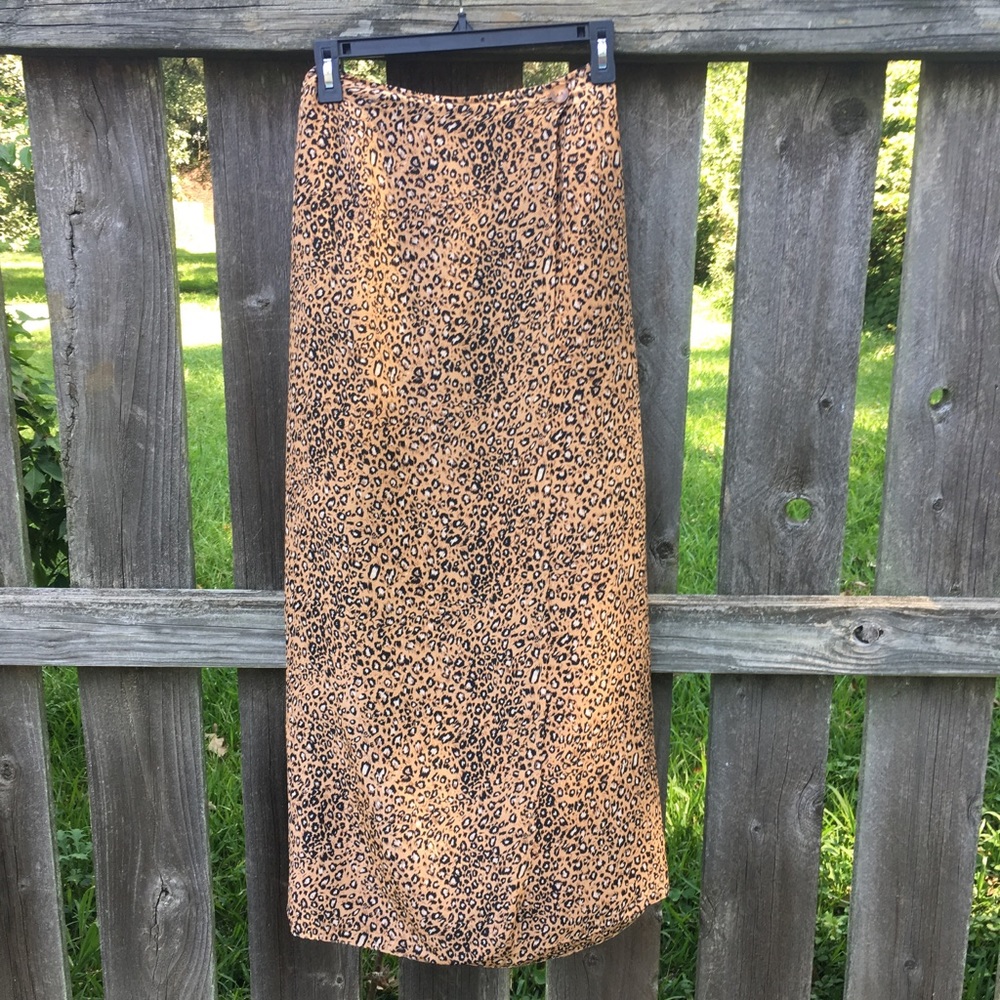 🐆Leopard Print Maxi Skirt🐆