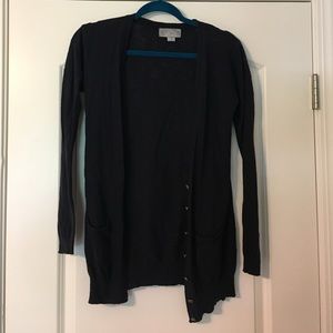 Navy blue cardigan