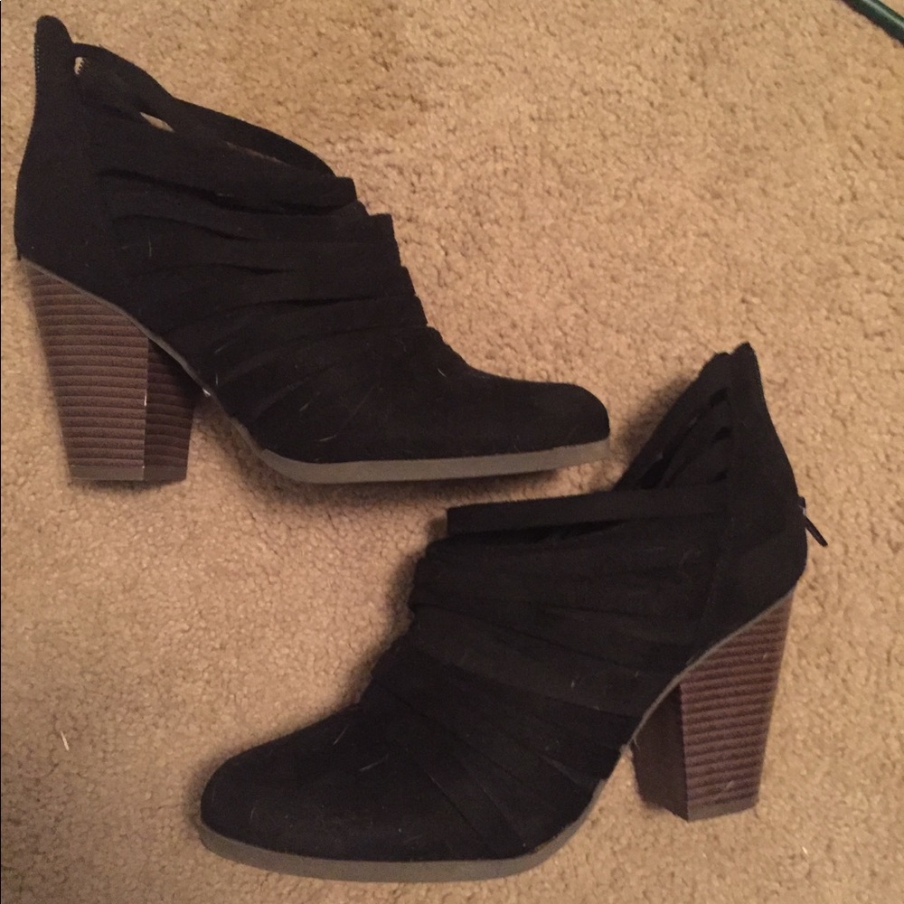 Black booties
