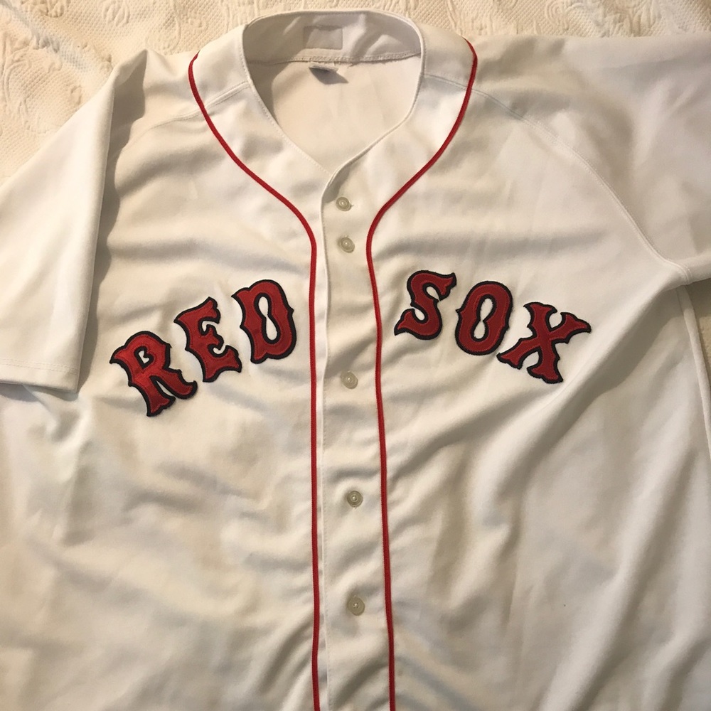 Boston Red Sox 1997 Russell Athletic Home Jersey