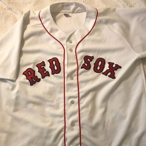 Boston Red Sox 1997 Russell Athletic Home Jersey