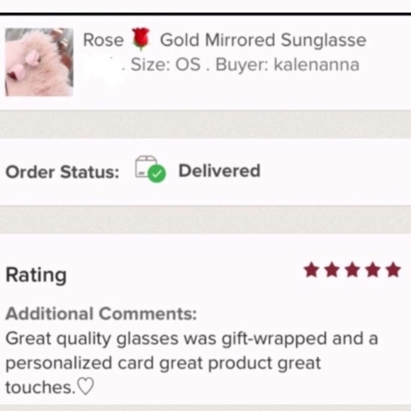 ? Gorgeous Rose Gold Mirrored Sunglasses