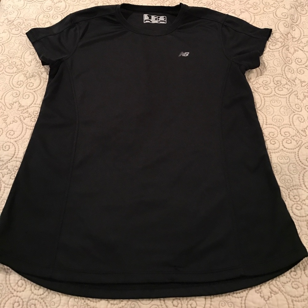 New balance short sleeve dry fit shirt