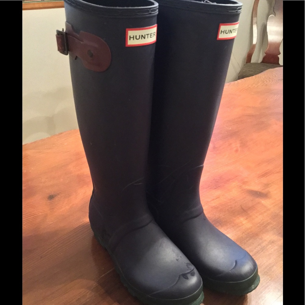 Hunter women's rain boots