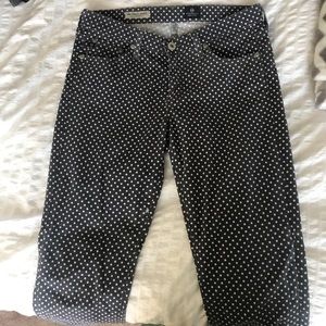 Adriano Goldschmied Stevie Ankle Polka Dot Pants