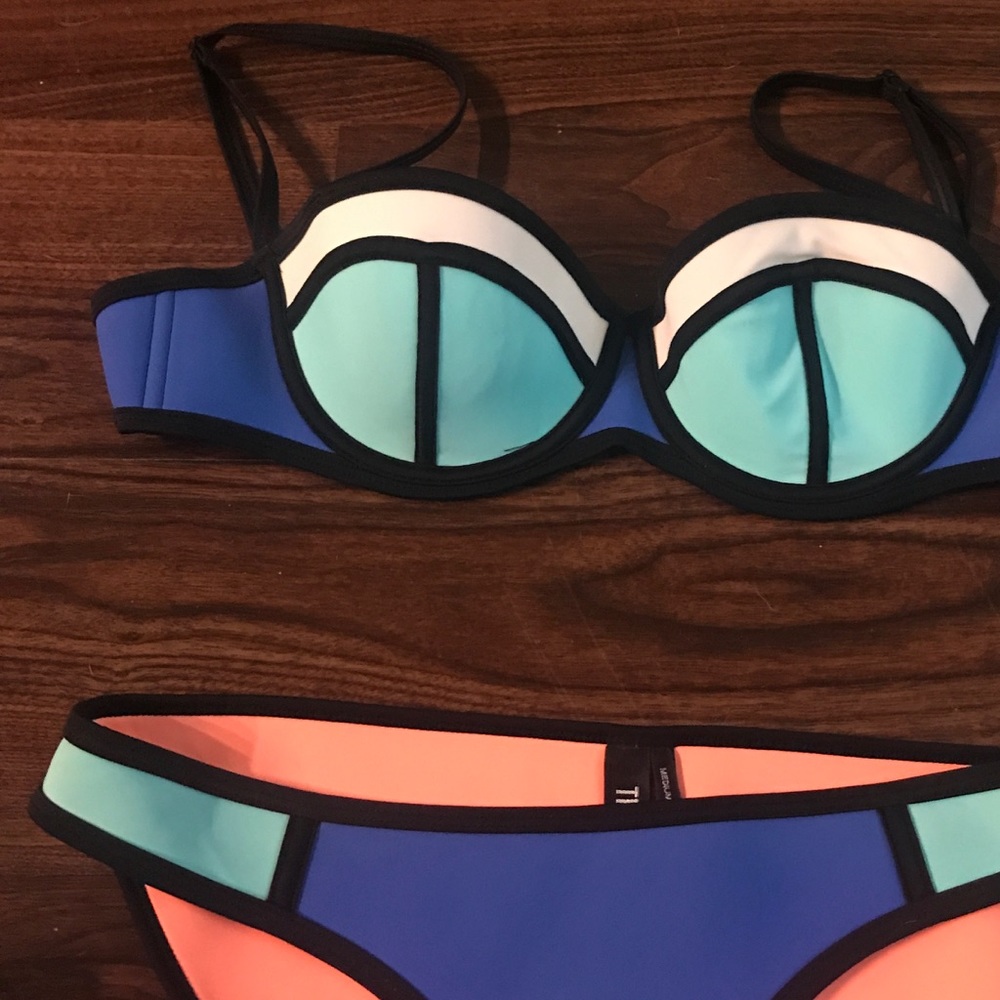 Triangle bathing suit