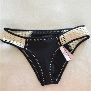 Victoria's Secret crochet bikini bottom NWT