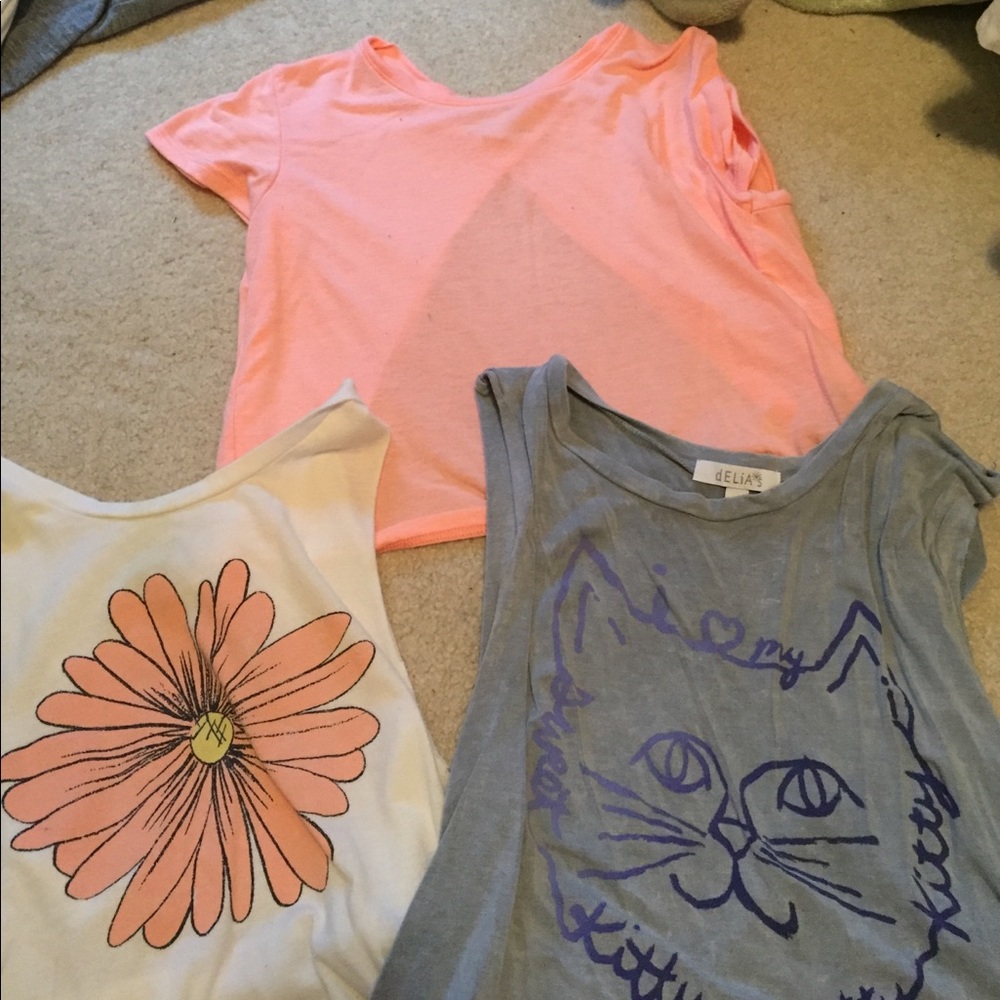 Delia's t shirts bundle