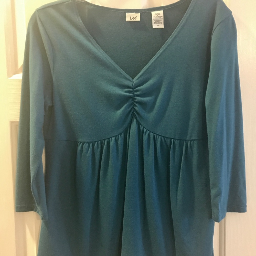 Baby Doll Blouse with 3/4 Sleeves