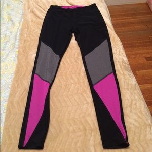 Marika color block workout leggings