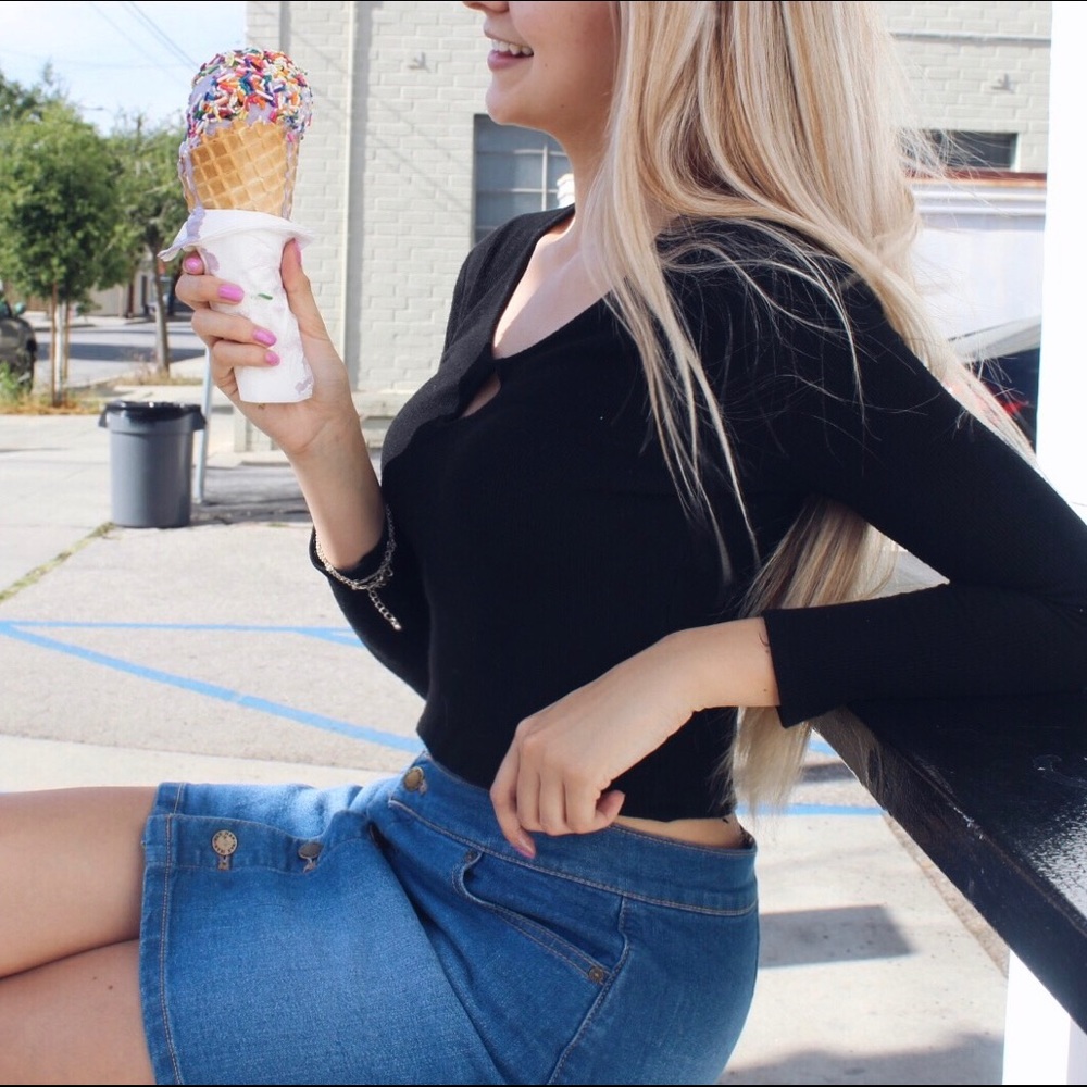 Denim Skirt