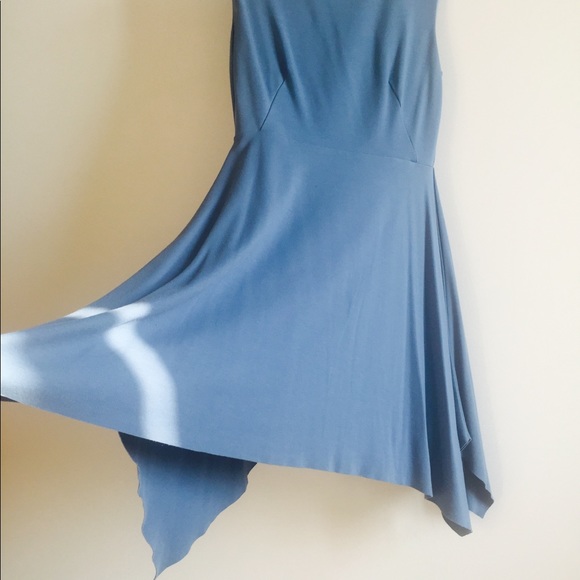 Anthropologie Bailey44 aymmetrical blue dress - Picture 2 of 7
