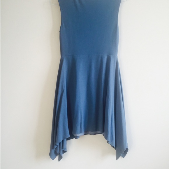 Anthropologie Bailey44 aymmetrical blue dress - Picture 3 of 7