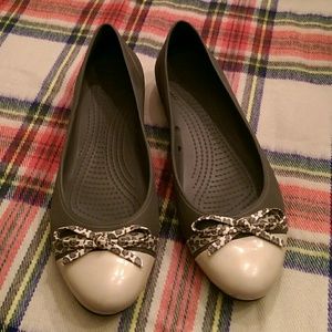 Nwot Women's crocs Ballet shoe
