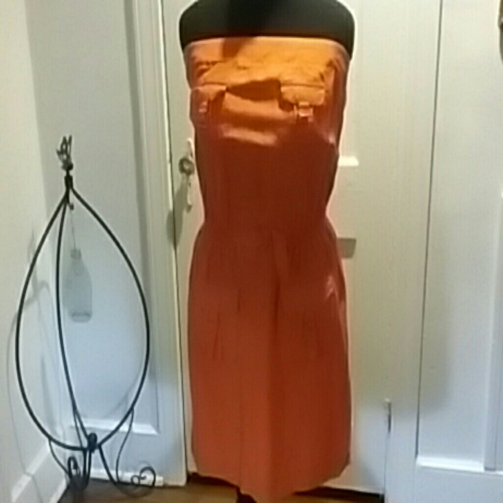 Strapless Halter Dress