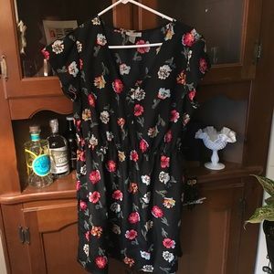 Floral Button Dress