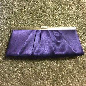 Jessica McClintock Purple Evening Clutch