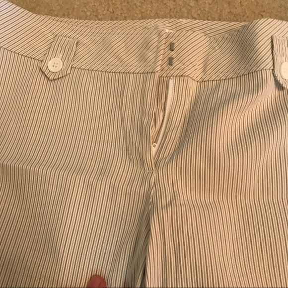 Sold! Striped crop pants - Picture 2 of 6