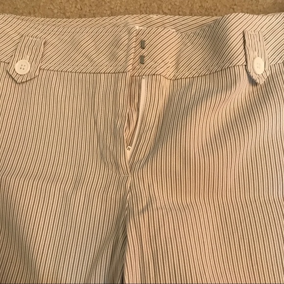 Sold! Striped crop pants - Picture 3 of 6