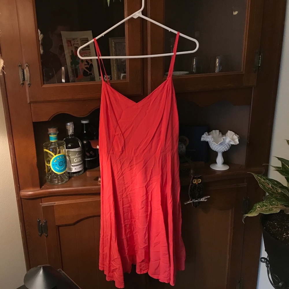 Simple Orange Dress