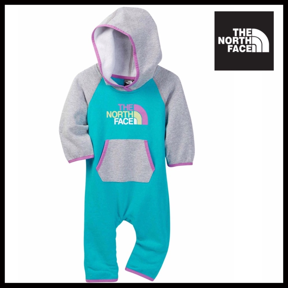 THE NORTH FACE HOODED ONSIE HOODIE KNIT JUMPSUIT - Picture 1 of 5