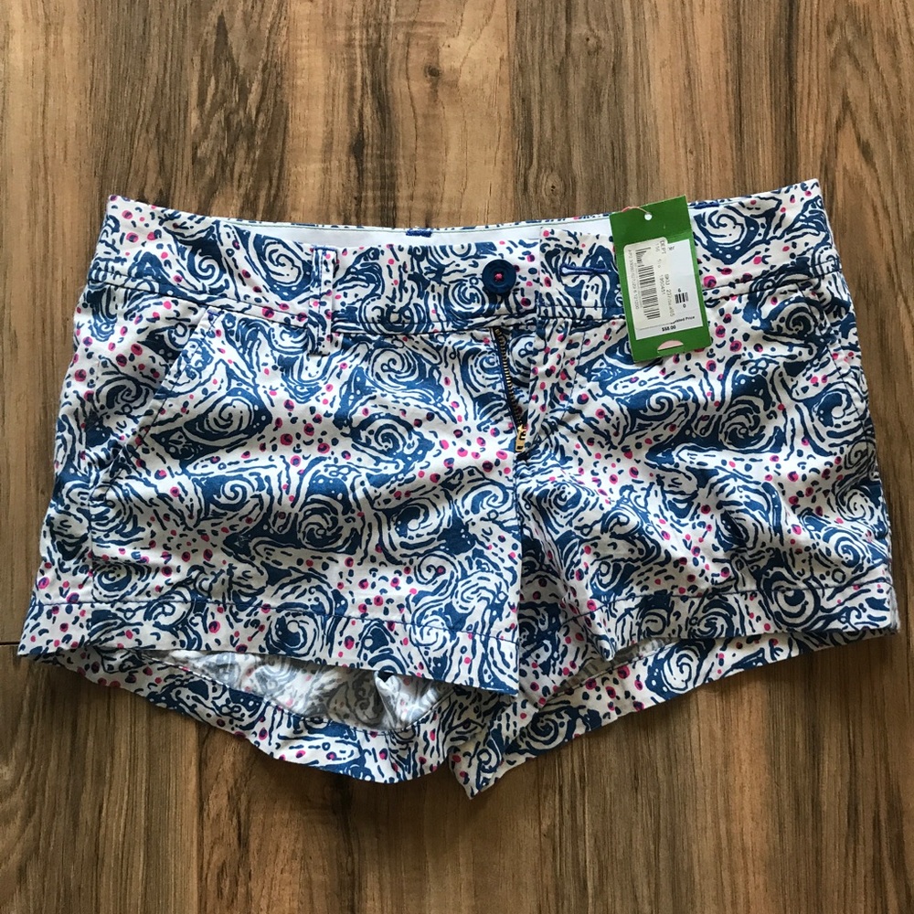 NWT Lilly Pulitzer Shorts. Size 6.