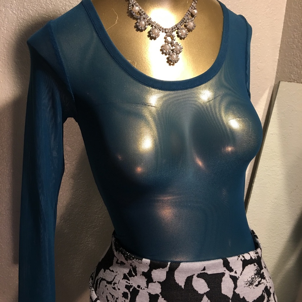 Long Sleeve Mess Top NWOT