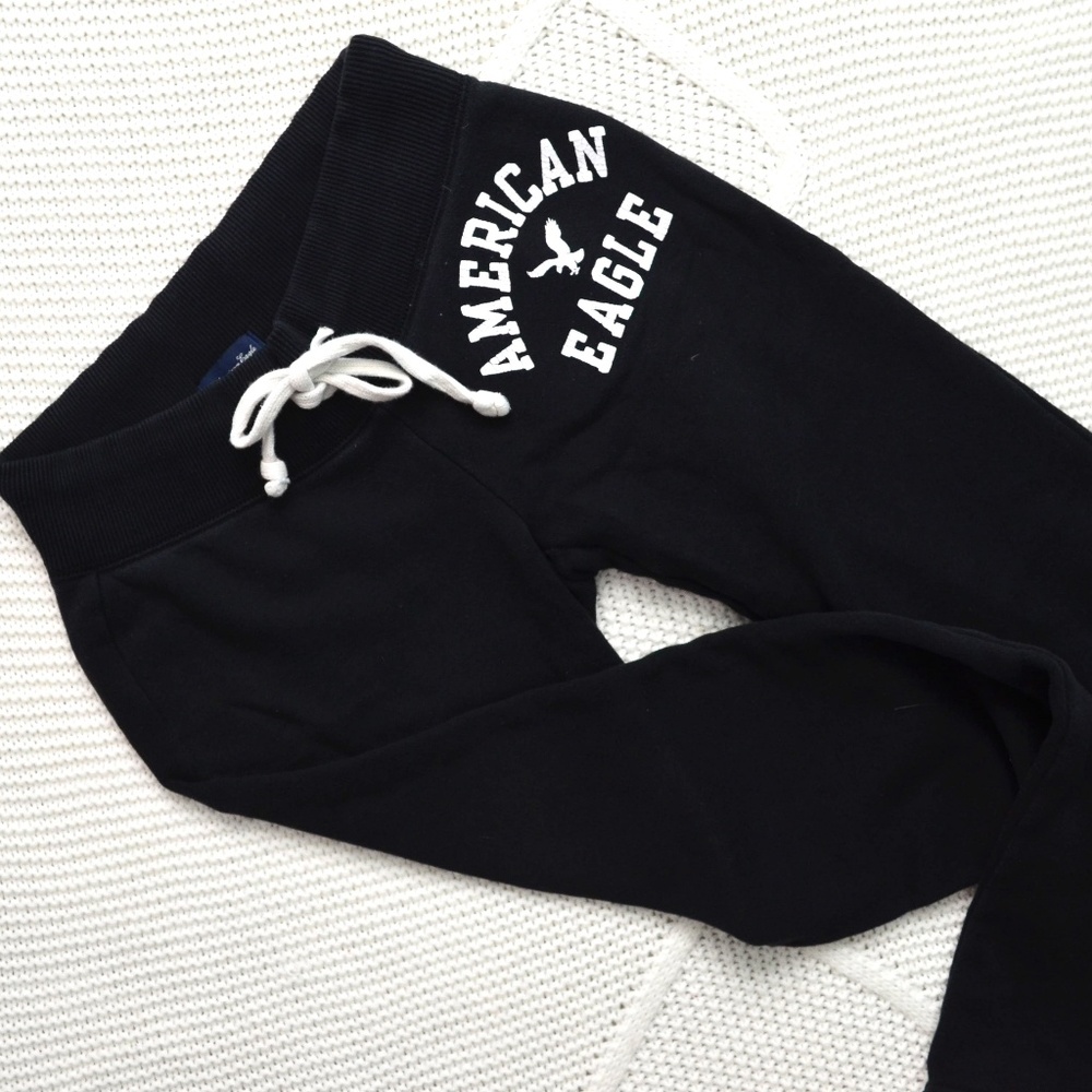 American Eagle Graphic Bootcut Skinny Sweatpants